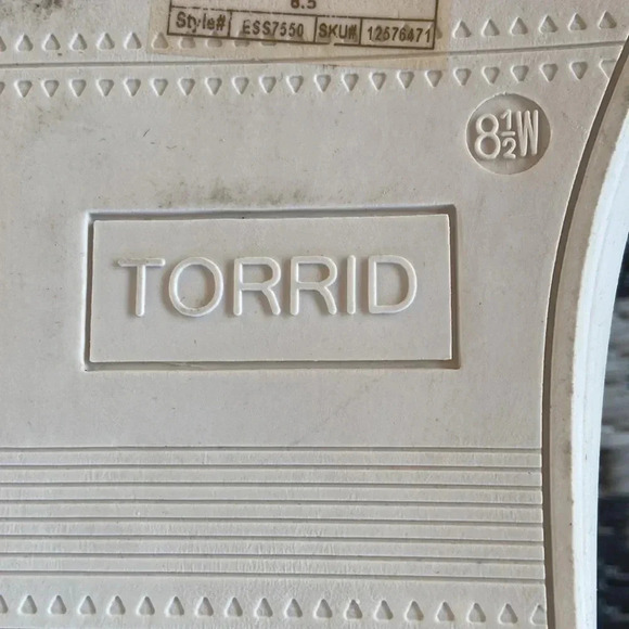 Torrid | Laser Cut Lace -Up Sneaker - Picture 11 of 12